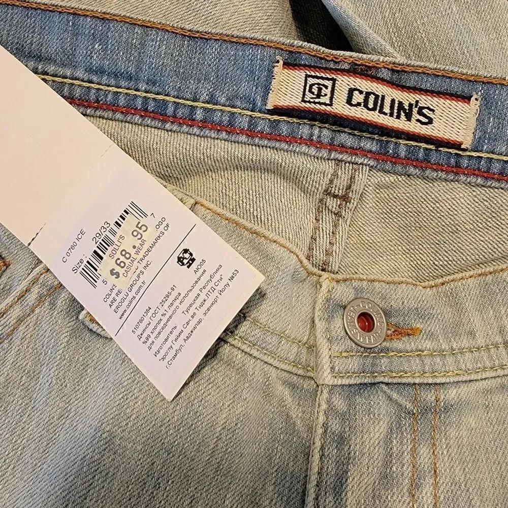 Colin's Jeans Ice Flare size 29 / 33 NWT
